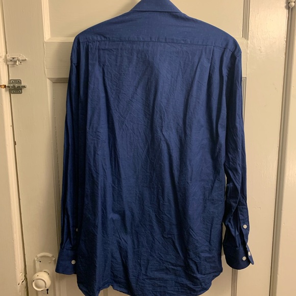 Tommy Hilfiger Blue Regular Fit Button Up - Picture 4 of 4